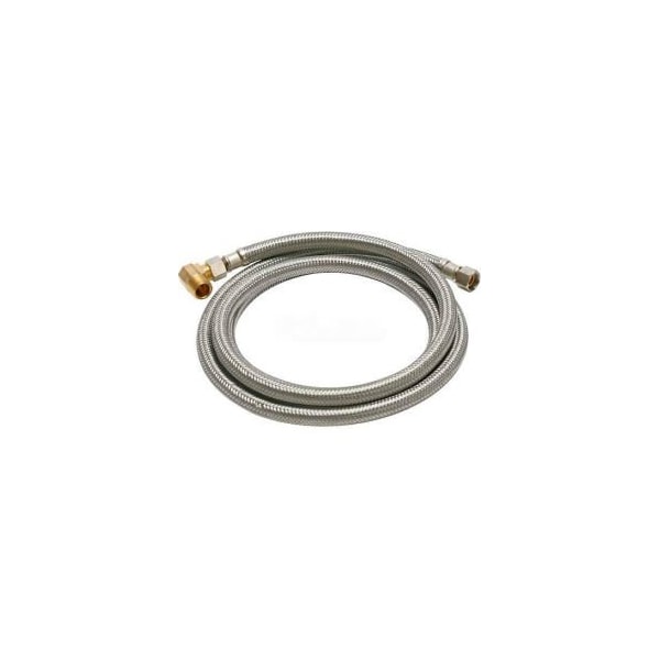 Fluidmaster Fluidmaster B6W72 Dishwasher Water Supply Connector 3/8 In. Compression X 72 In - Braided SS B6W72 - main